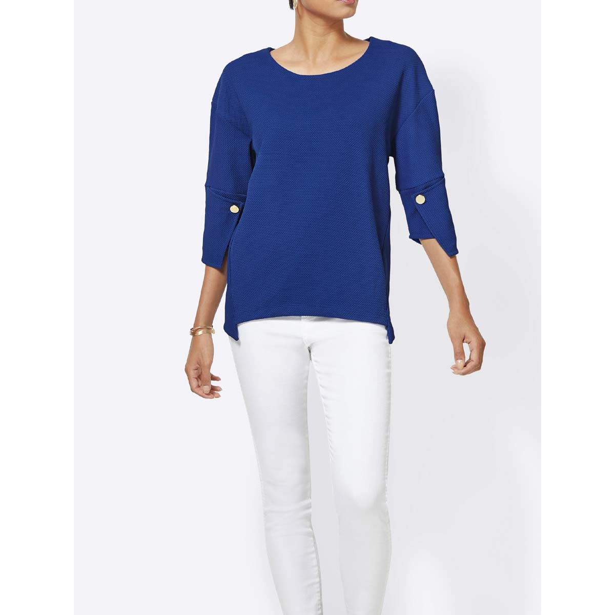 Shirt royalblau