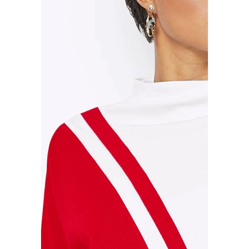 Shirt weiß-rot