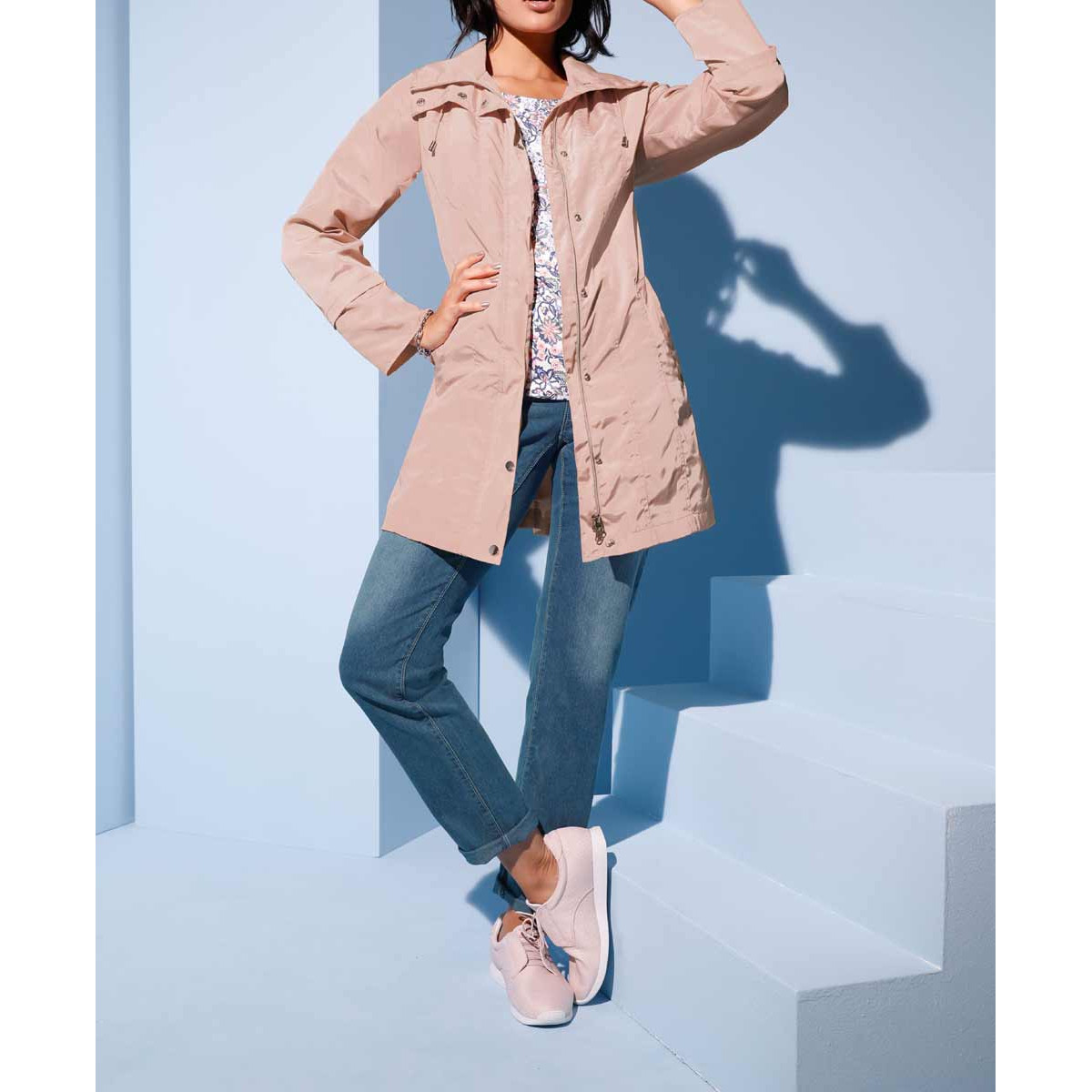 Outdoorjacke rosé