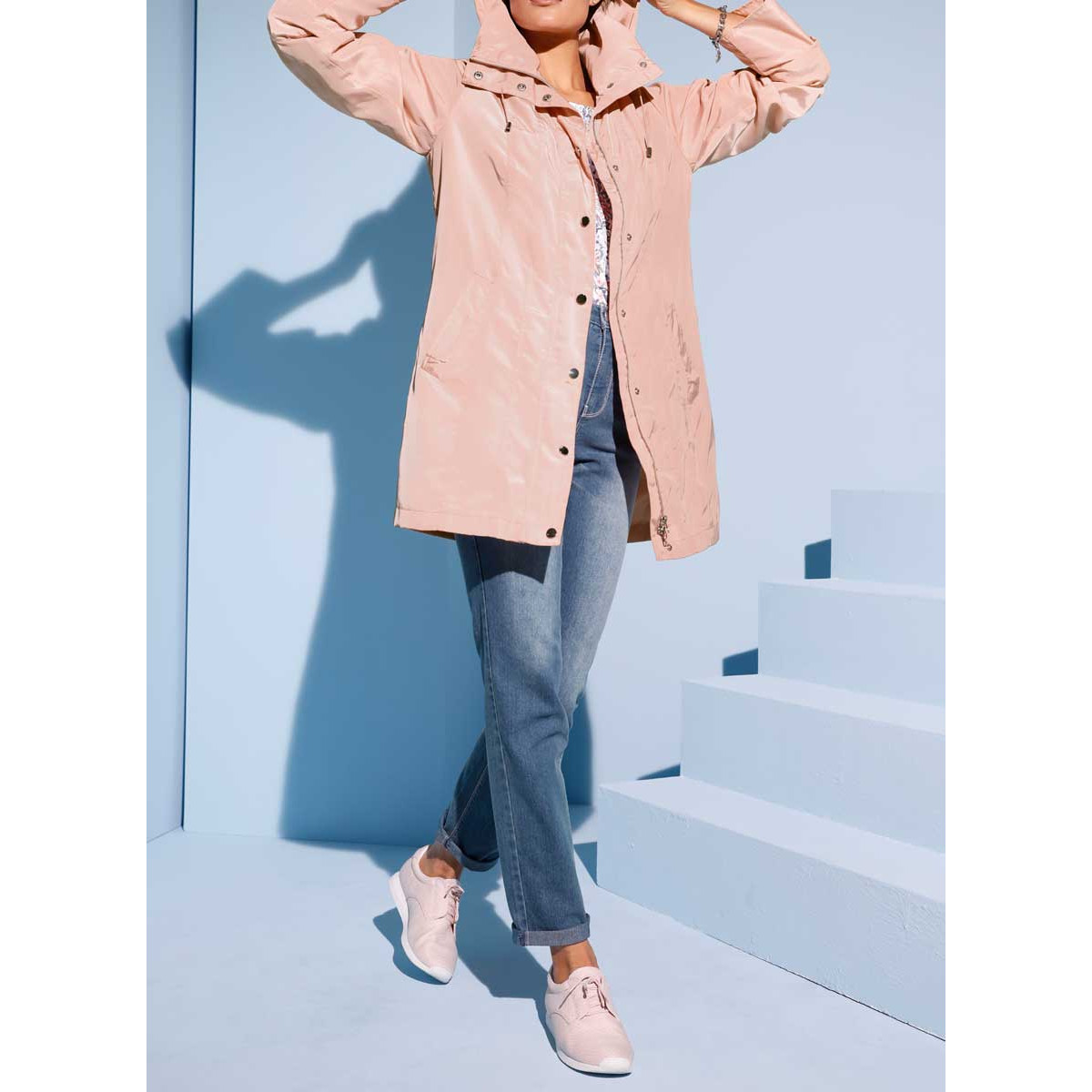 Outdoorjacke rosé