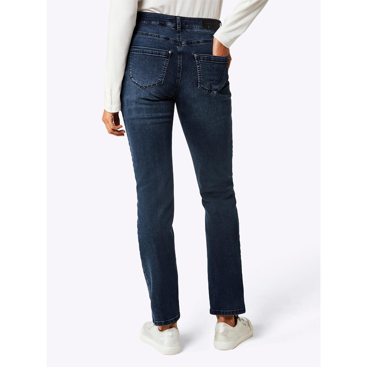 4-Pocket-Style-Thermojeans dark blue