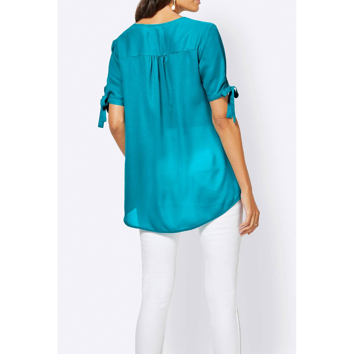 Bluse türkis