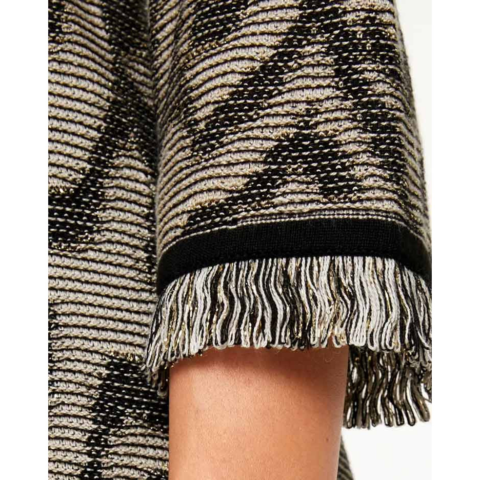 Designe-Jacquardpullover sand