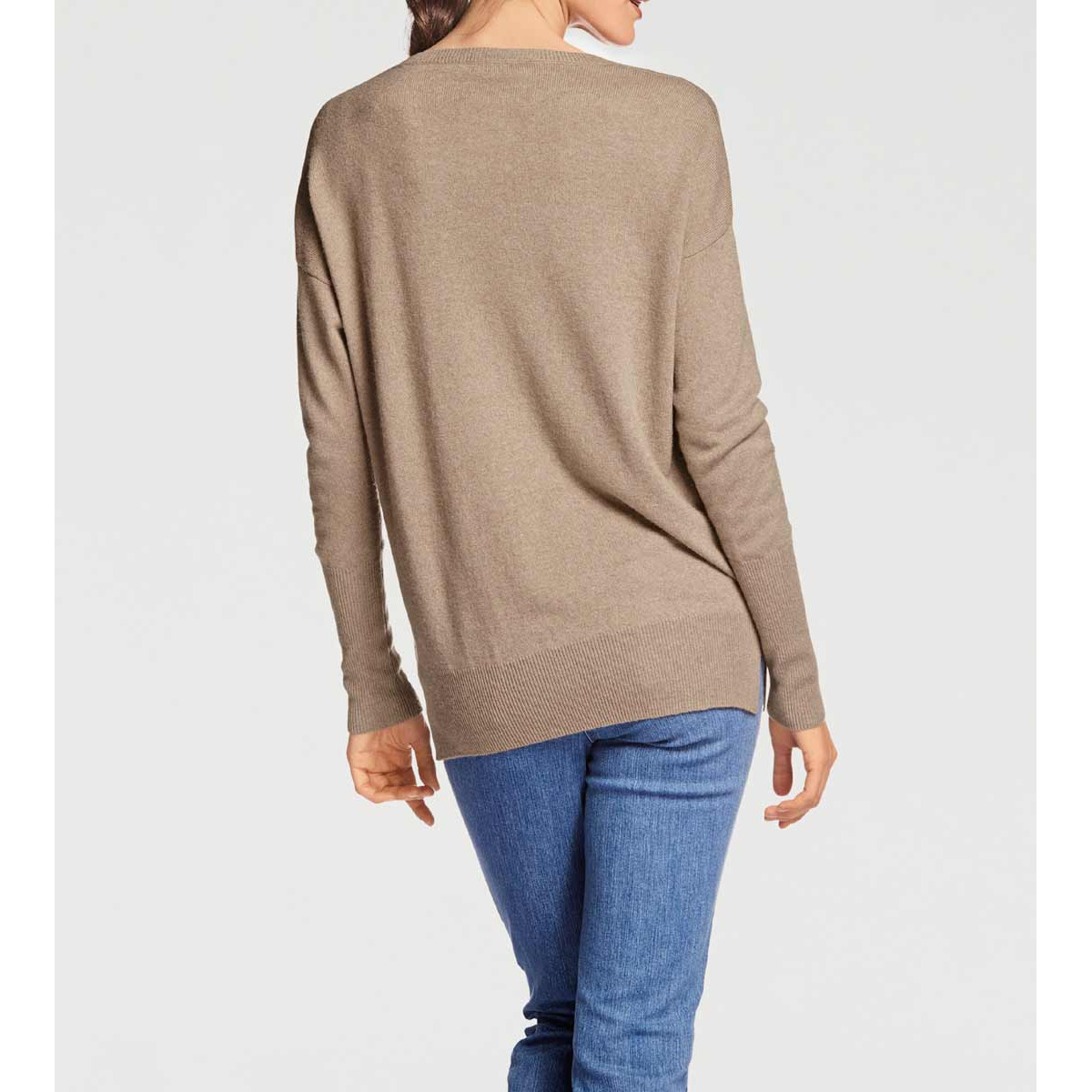 Kaschmirpullover camel