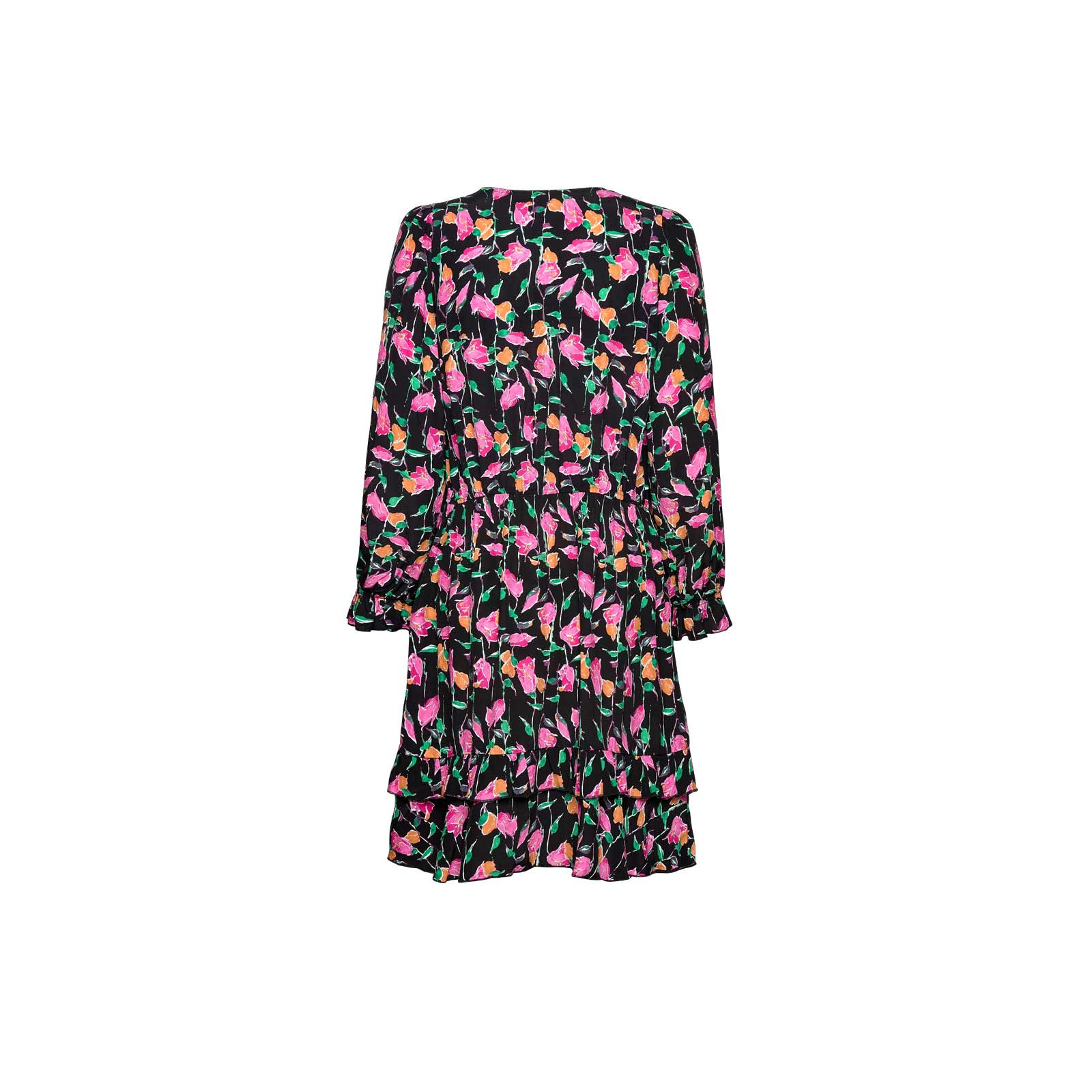 Marken-Druckkleid bunt