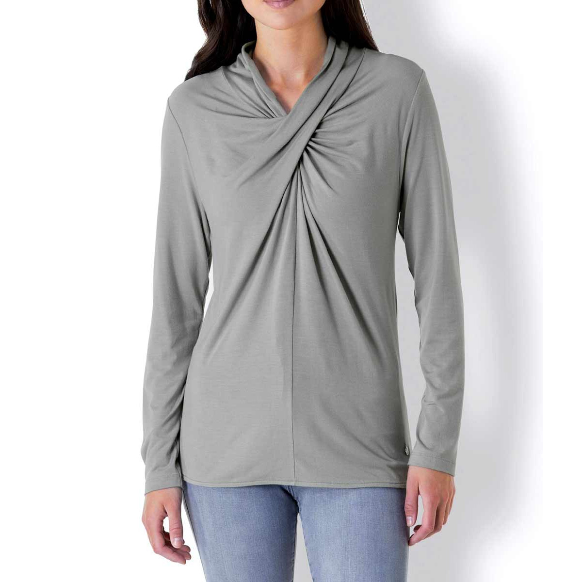 Jerseyshirt grau