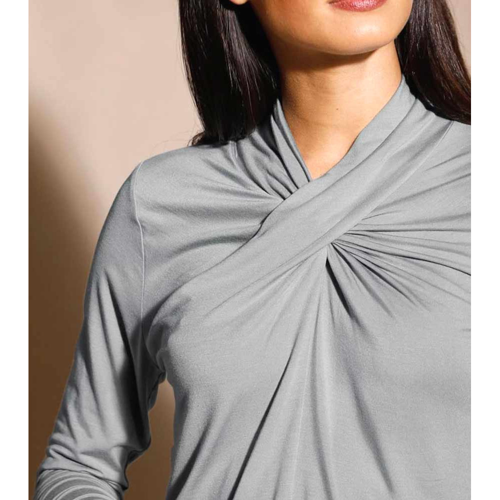 Jerseyshirt grau