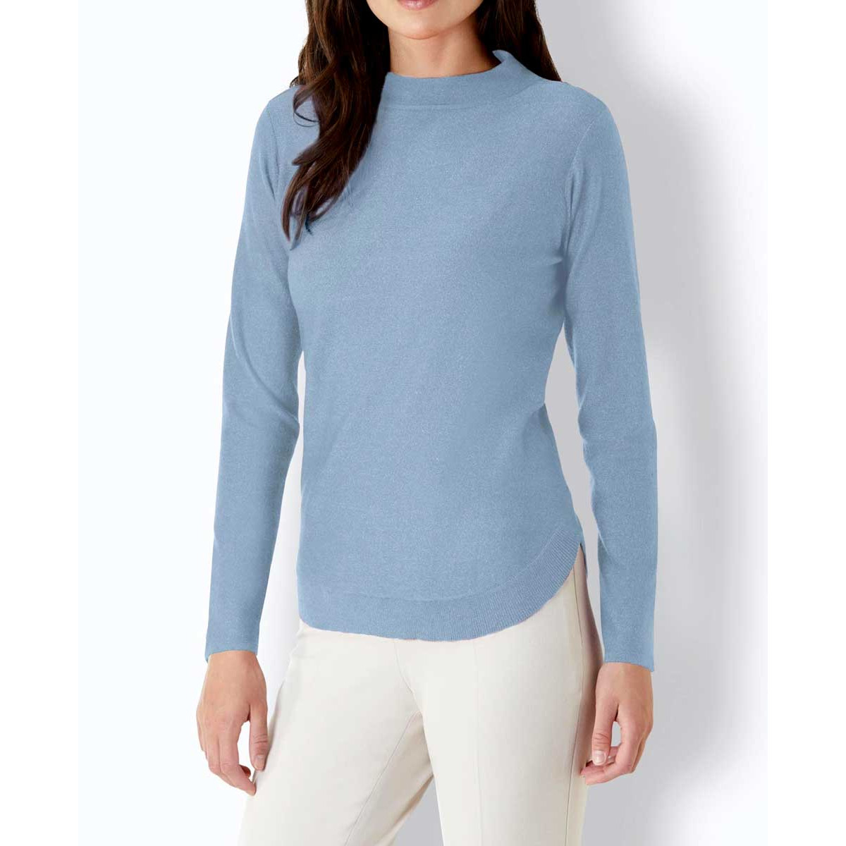 Pullover blue-meliert