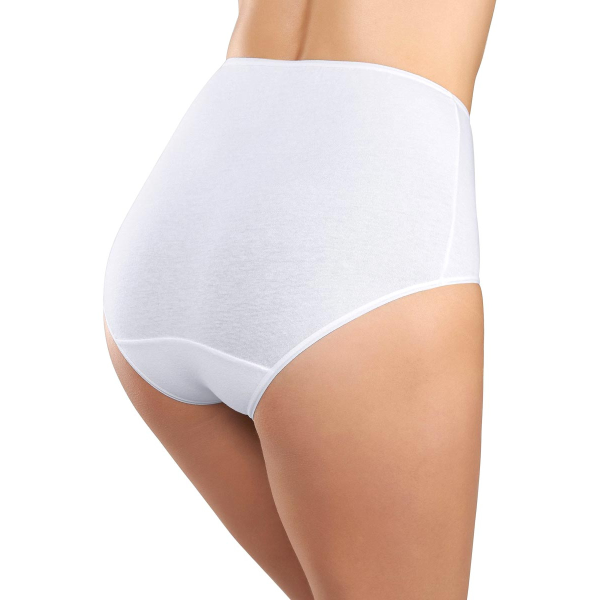 10er-Pack-Taillenslip weiß