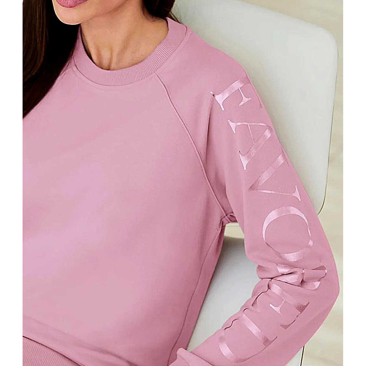 Designer-Sweatshirt hortensie