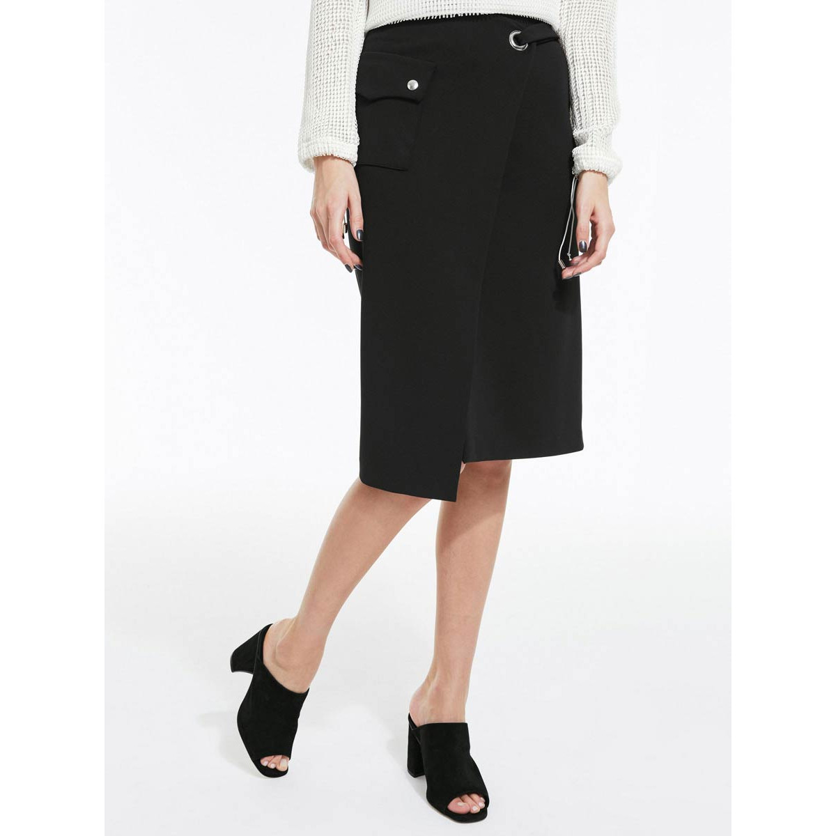 Designer-Rock schwarz