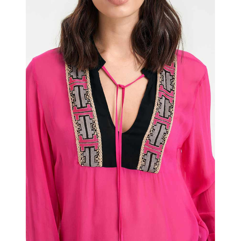 Designer-Tunika pink