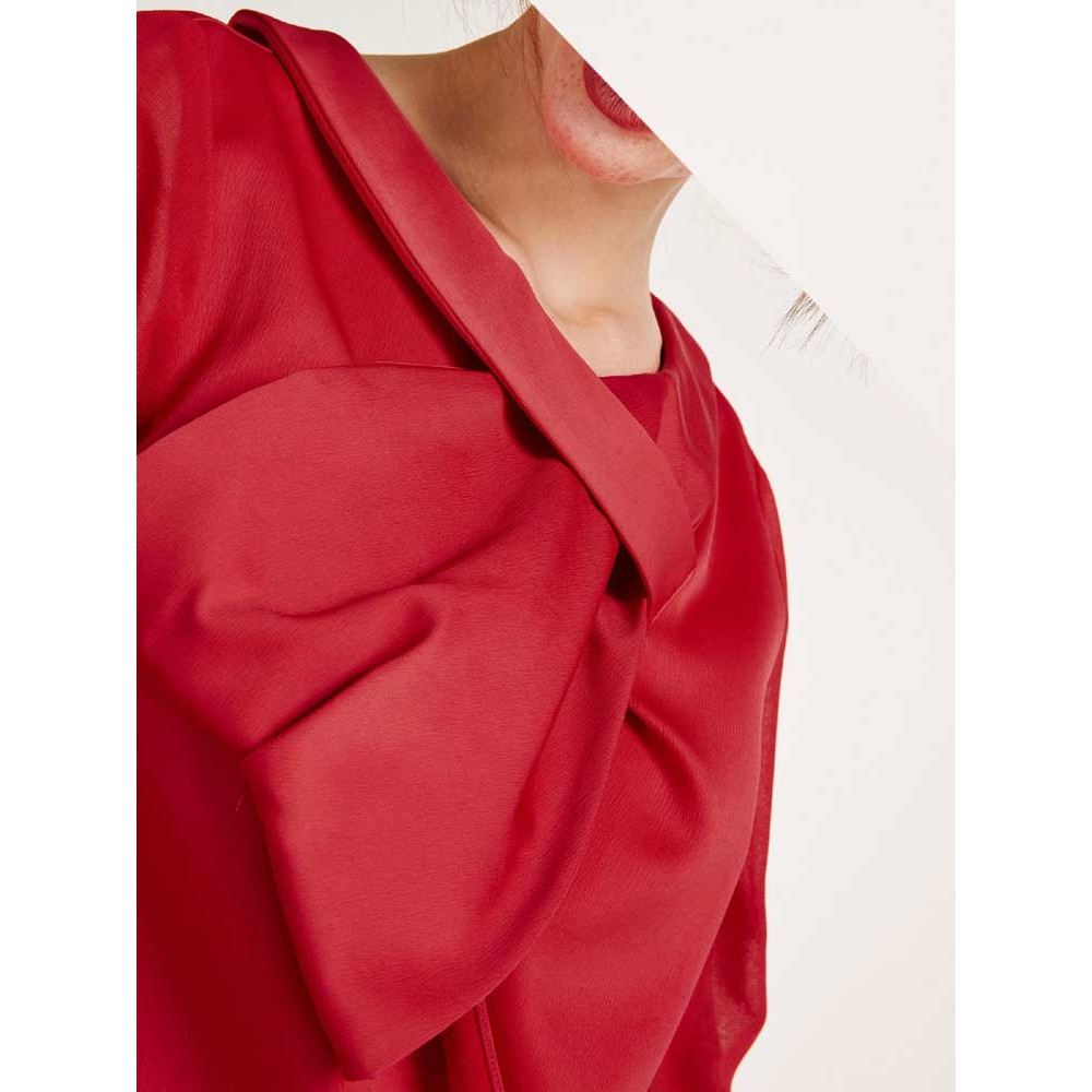 Designer-Bluse rot