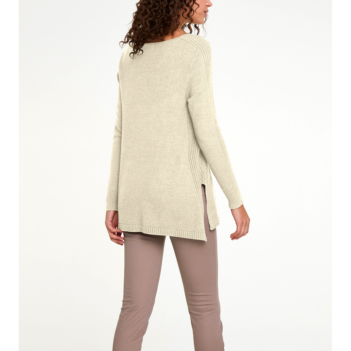 Longpullover sand